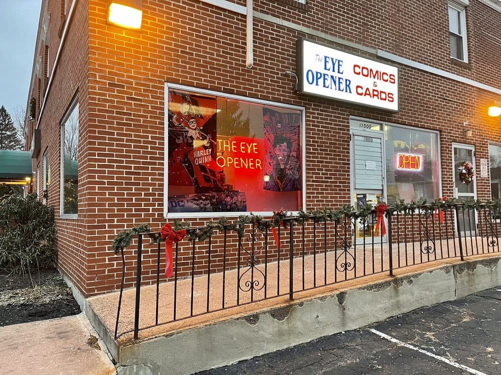 The Eye Opener comic shop exterior